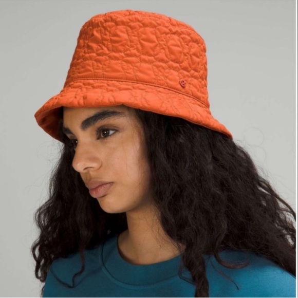 lululemon athletica Accessories - Lululemon Reversible Quilted Bucket Hat
Canyon Orange